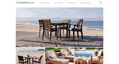 Desktop Screenshot of cushion.com